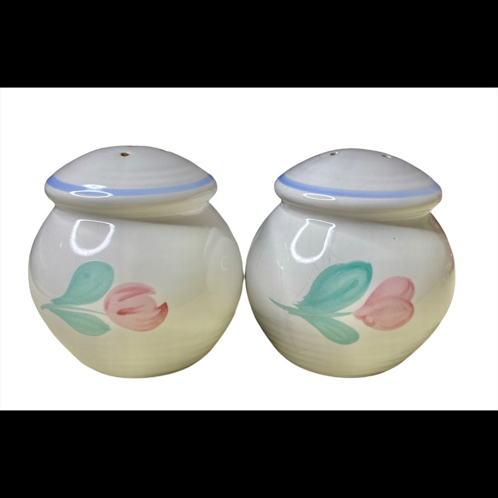 International Tableworks Tulipano Capri 9123 Salt & Pepper Shakers Spring Tulips